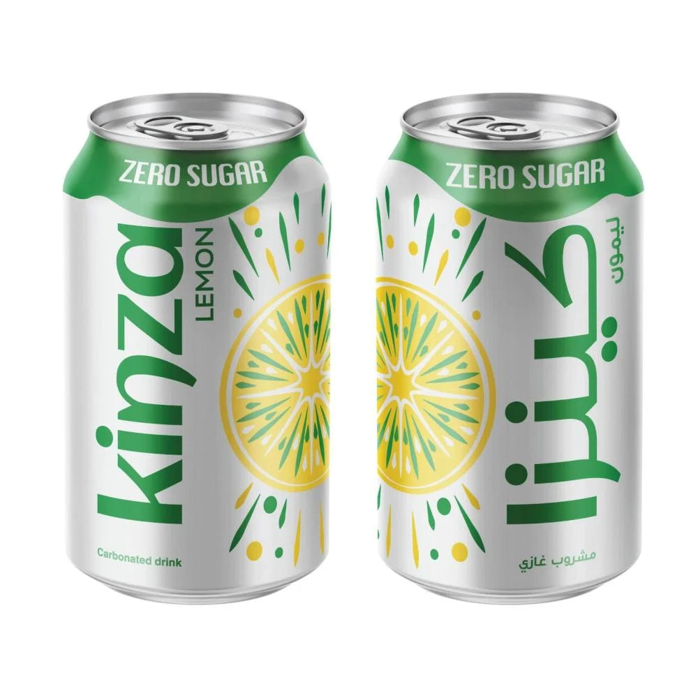 Kinza Diet Lemon - 360ml x 24 pcs